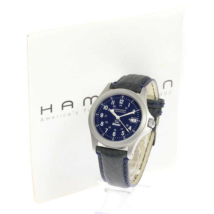 楽天市場】☆良品☆保証書付き【HAMILTON】ハミルトン カーキキング 