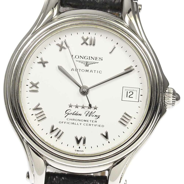 楽天市場】☆良品【LONGINES】ロンジン ゴールデンウィング デイト L3  