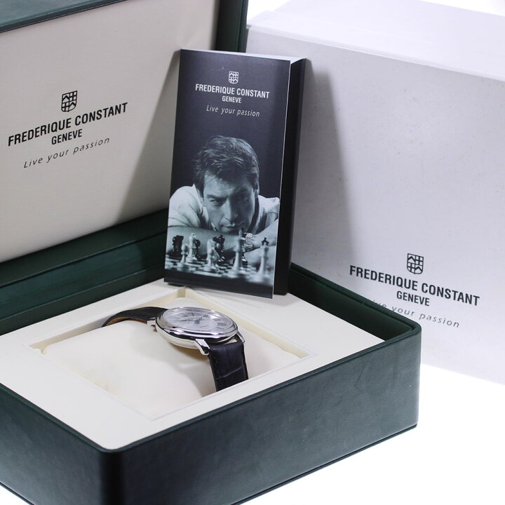 楽天市場】☆美品☆箱付き【FREDERIQUE CONSTANT】フレデリック 