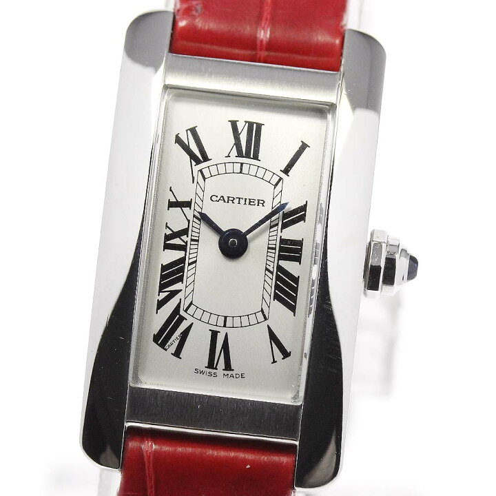 楽天市場】☆美品【CARTIER】カルティエ ミニタンクアメリカン  