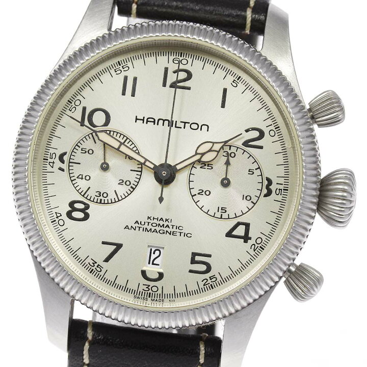 楽天市場】☆良品☆箱付き【HAMILTON】ハミルトン カーキ パイオニア 