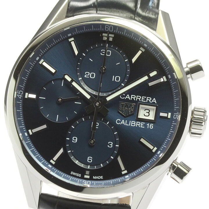 楽天市場】☆美品☆箱・保証書付き【TAG HEUER】タグホイヤー カレラ 