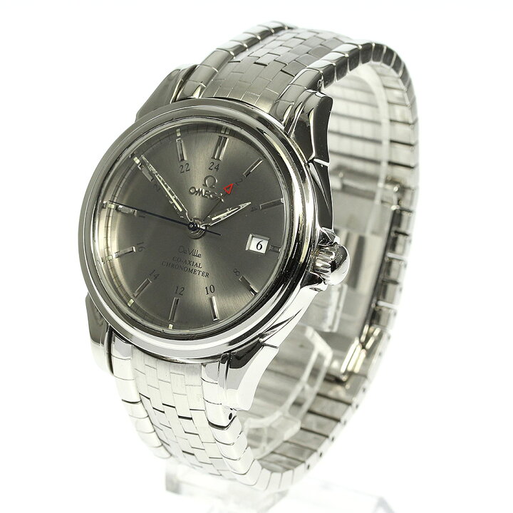 楽天市場】【OMEGA】オメガ デビル GMT コーアクシャル 4533.41 自動  