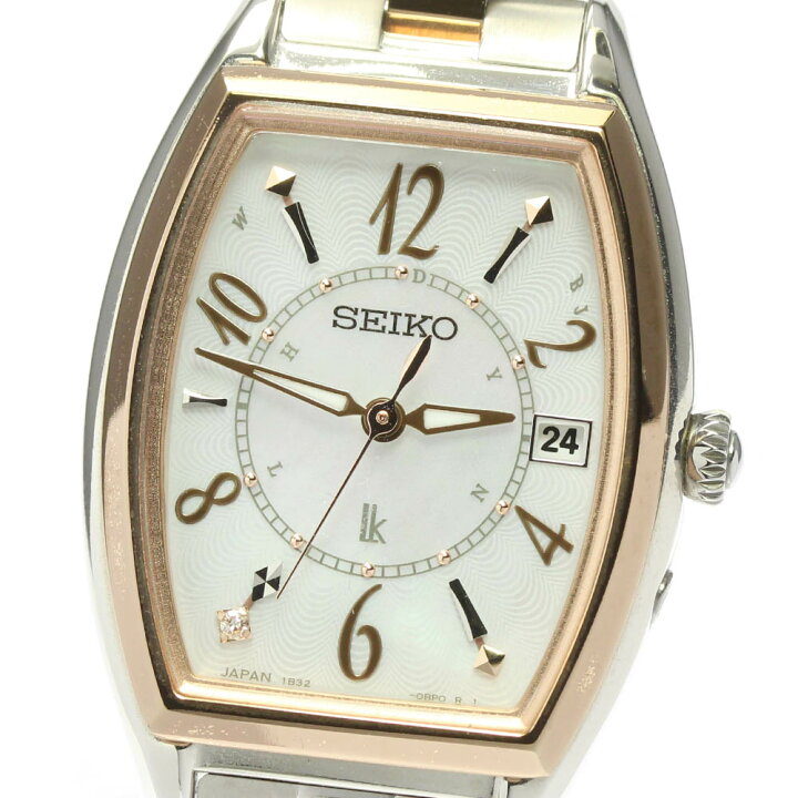 楽天市場】☆箱・保証書付き【SEIKO】セイコー ルキア デイト SSQW054 