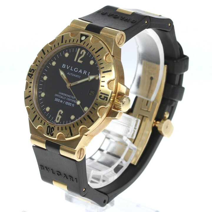 楽天市場】【BVLGARI】ブルガリ ディアゴノ スクーバ K18YG デイト  