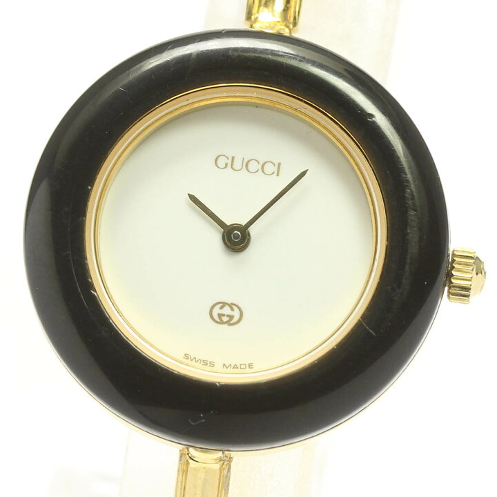 楽天市場】☆内箱・保証書付き【GUCCI】グッチ チェンジベゼル 1100-L 