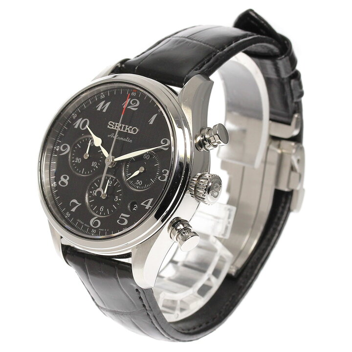 楽天市場】☆良品☆箱付き【SEIKO】セイコー プレサージュ クロノ  