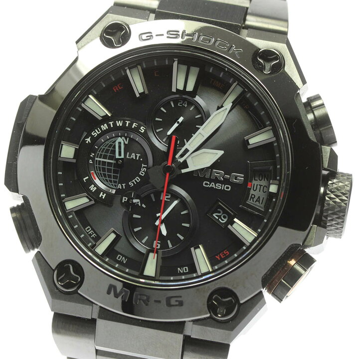 楽天市場】☆美品☆箱・保証書付き【CASIO】カシオ Gショック MR-G 黒 