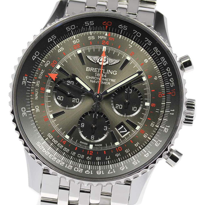 楽天市場】☆美品☆箱・保証書付き【BREITLING】ブライトリング ナビ 