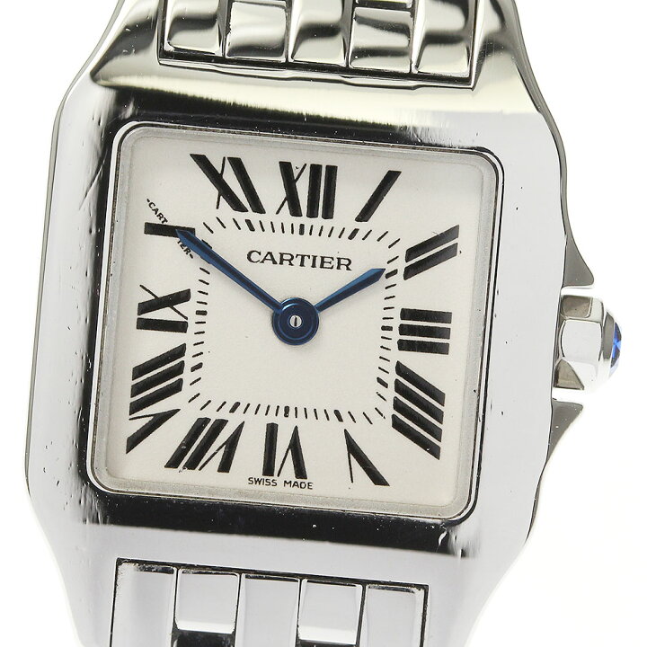 楽天市場】【CARTIER】カルティエ サントスドゥモワゼル SM W2506425  