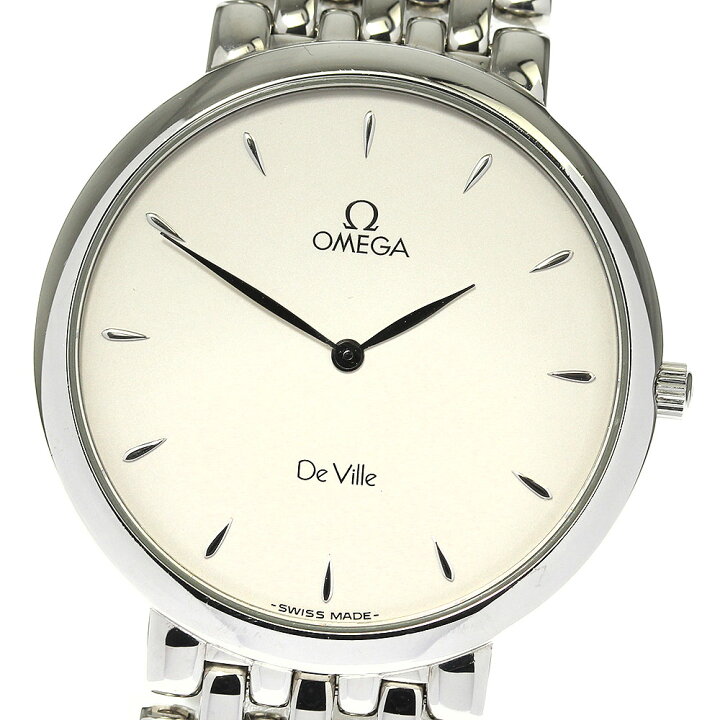 楽天市場】☆ジャンク【OMEGA】オメガ デビル クォーツ メンズ【中古 
