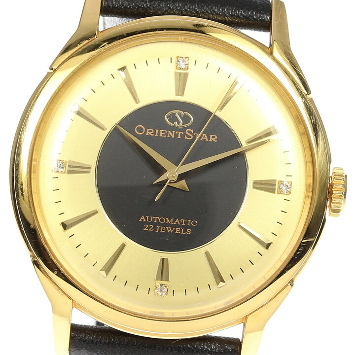 楽天市場】【ORIENT】オリエント オリエントスター ゴールド 