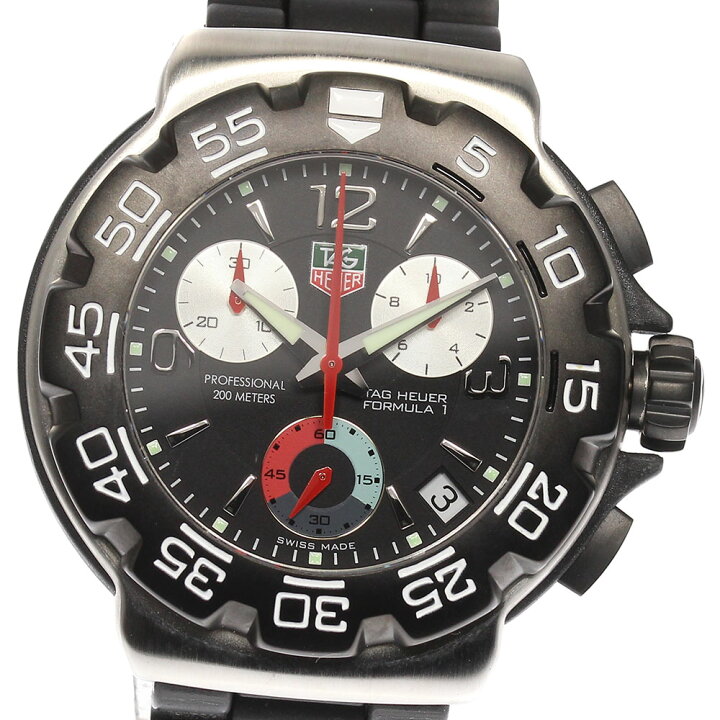 楽天市場】☆美品【TAG HEUER】タグホイヤー フォーミュラ1 デイト 