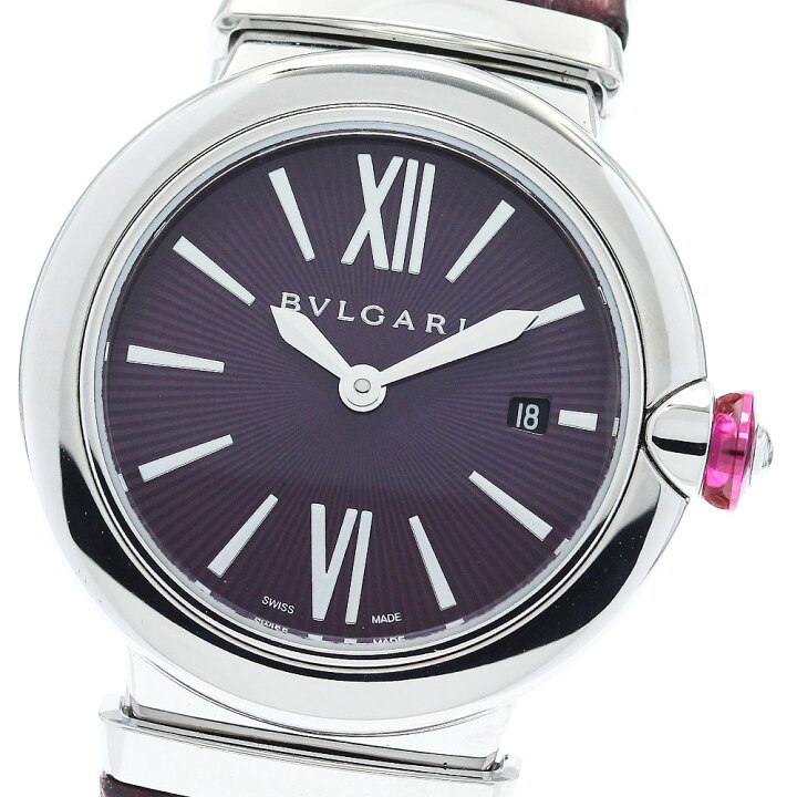 楽天市場】【BVLGARI】ブルガリ ルチェア デイト LU28S クォーツ  
