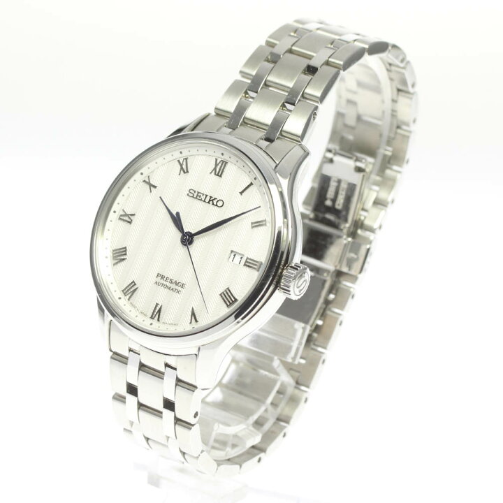楽天市場】☆美品【SEIKO】セイコー プレザージュ デイト SARY097/4R35 