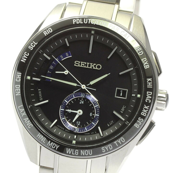 楽天市場】☆良品【SEIKO】セイコー ブライツ ワールドタイム SAGA179 