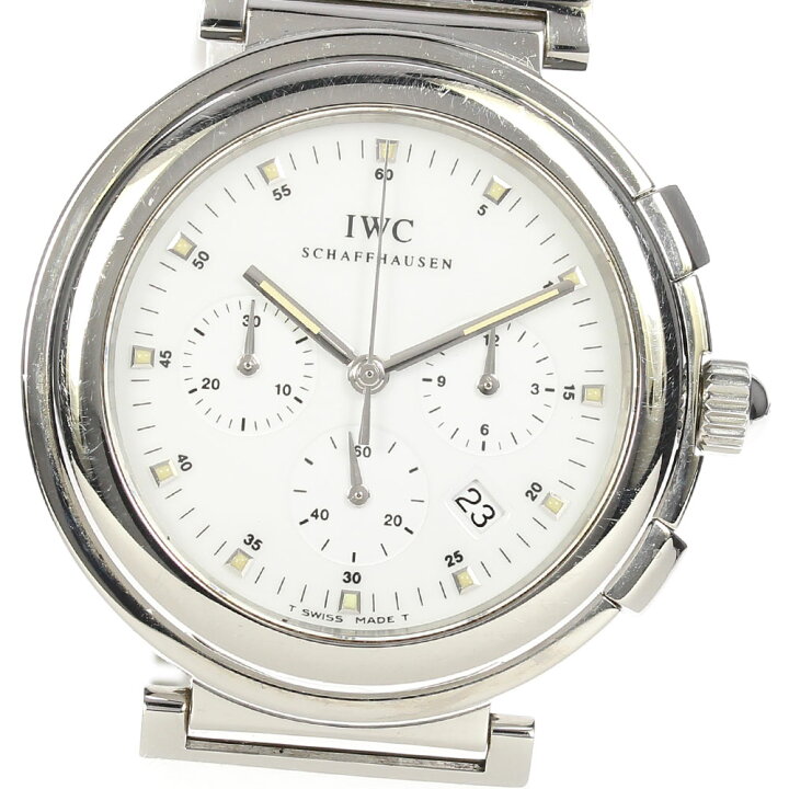 楽天市場】☆訳あり【IWC SCHAFFHAUSEN】IWC ダ・ヴィンチSL クロノ 