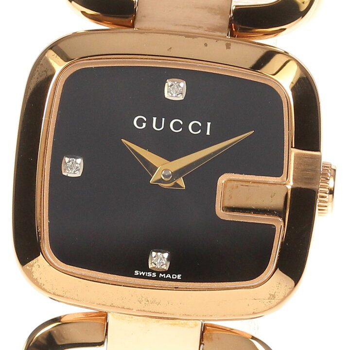 楽天市場】☆箱・保証書付き【GUCCI】グッチ Gコレクション 3Pダイヤ 