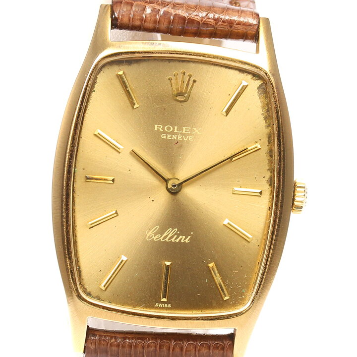 楽天市場】【ROLEX】ロレックス チェリーニ K18YG cal.1600 