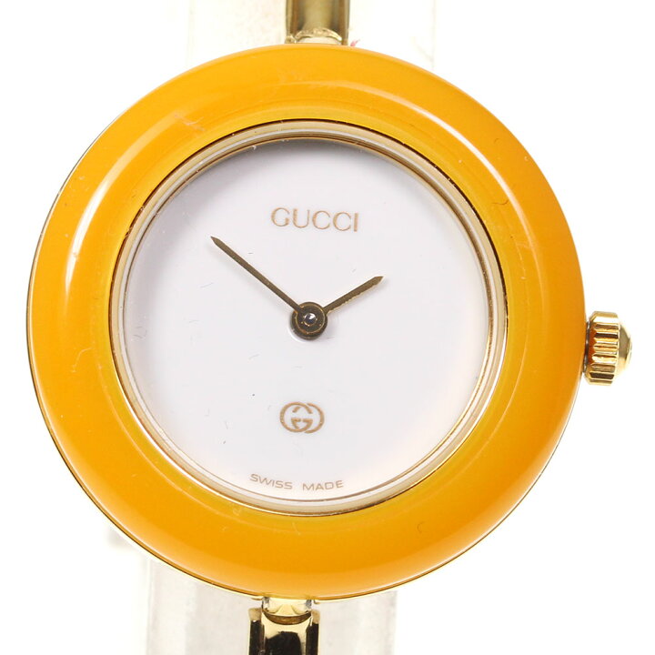 楽天市場】☆内箱・保証書付き【GUCCI】グッチ チェンジベゼル 11/12 GUCCI クォーツ腕時計 チェンジベゼル 保証書付き