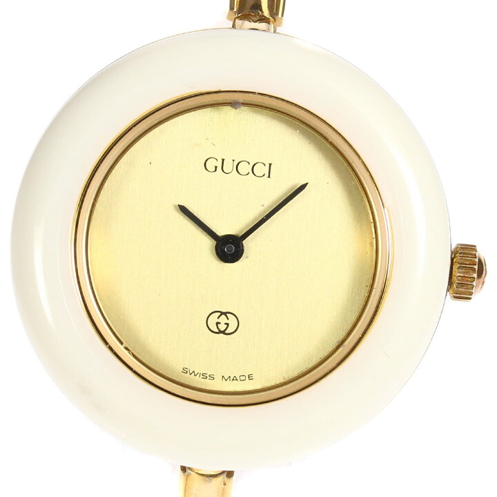 楽天市場】☆内箱・保証書付き【GUCCI】グッチ チェンジベゼル 1100-L 