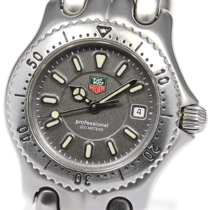 楽天市場】☆良品【TAG HEUER】タグホイヤー セル デイト WG1313-0  