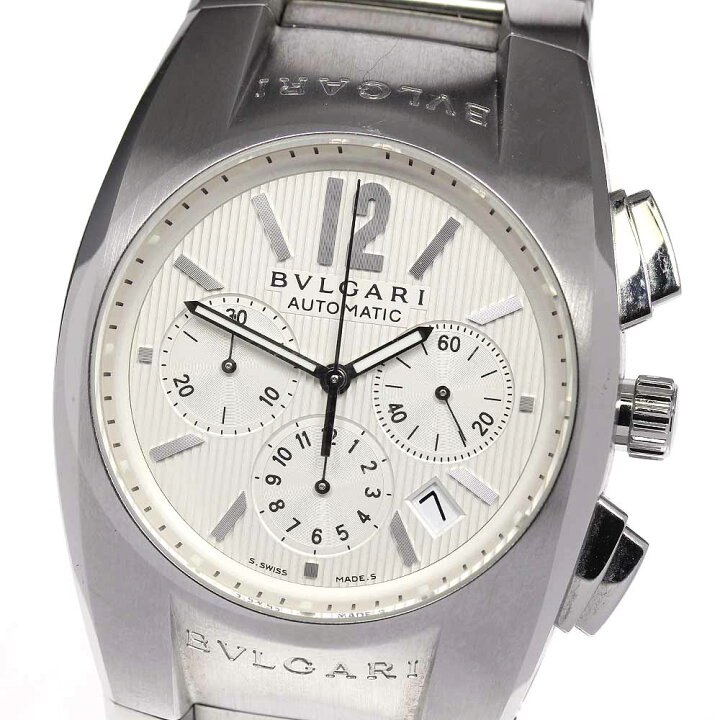 楽天市場】☆内箱・保証書付き【BVLGARI】ブルガリ エルゴン クロノ  
