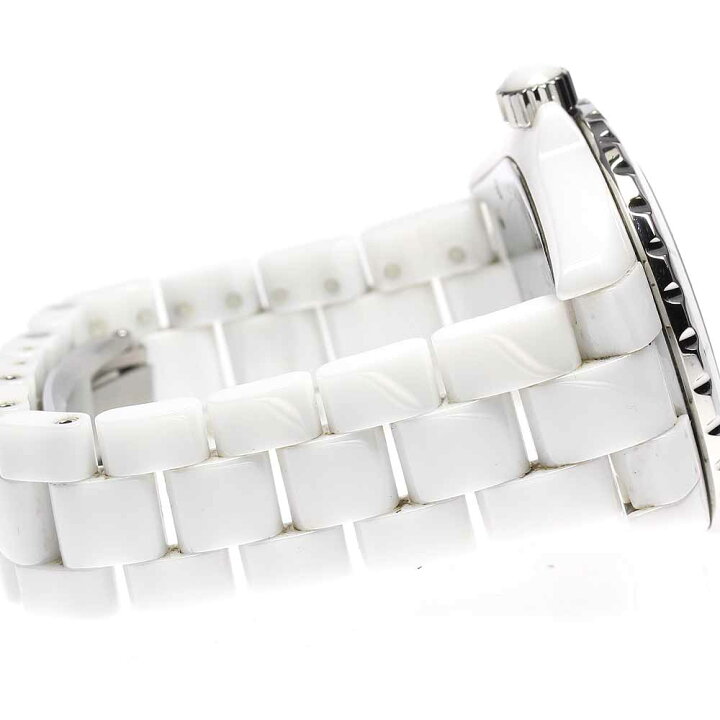 楽天市場】☆良品☆保証書付き【CHANEL】シャネル J12 白セラミック 8P  
