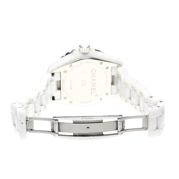 楽天市場】☆良品☆保証書付き【CHANEL】シャネル J12 白セラミック 8P  