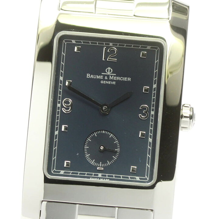 楽天市場】☆美品【Baume & Mercier】ボーム＆メルシェ ハンプトン 