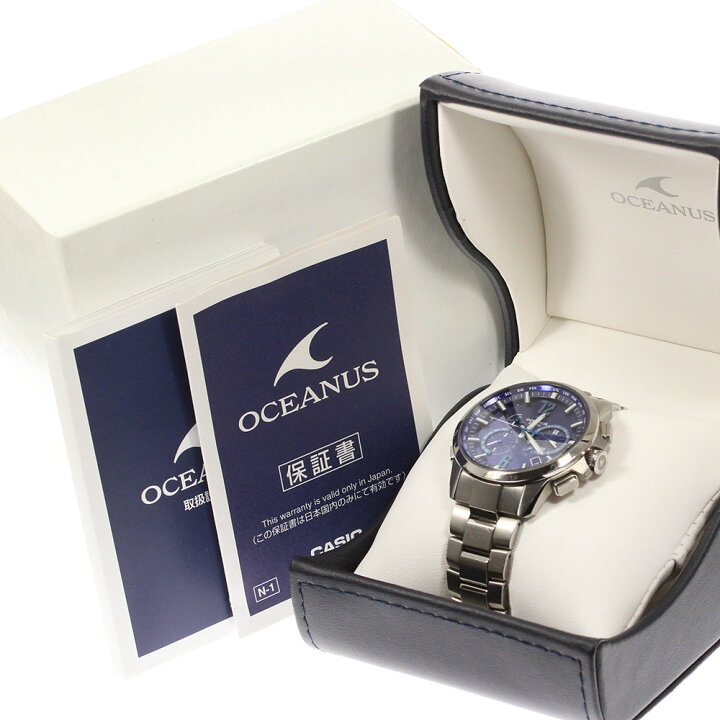 楽天市場】☆箱・保証書付き【CASIO】カシオ オシアナス OCW-T2000C  