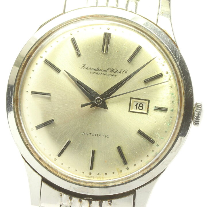 楽天市場】【IWC SCHAFFHAUSEN】IWC ヴィンテージ cal.8531 デイト 自動巻き メンズ【中古】 : CLOSER 楽天市場】【IWC SCHAFFHAUSEN】IWC ヴィンテージ cal.8531 デイト 自動巻き メンズ【中古】 : CLOSER