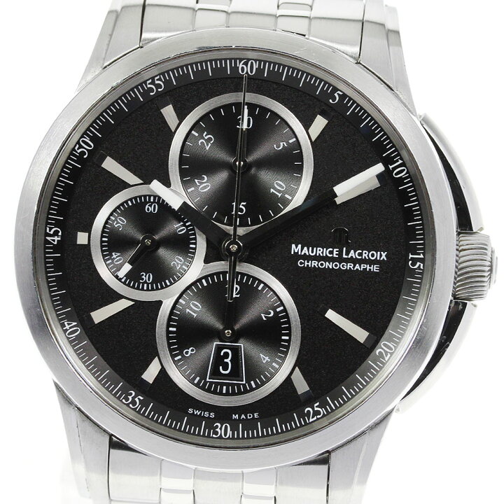 楽天市場】【MAURICE LACROIX】モーリスラクロア ポントス クロノ  