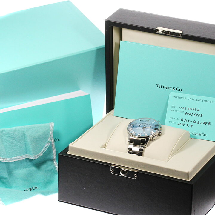 楽天市場】☆良品☆箱・保証書付き【TIFFANY&Co.】ティファニー 