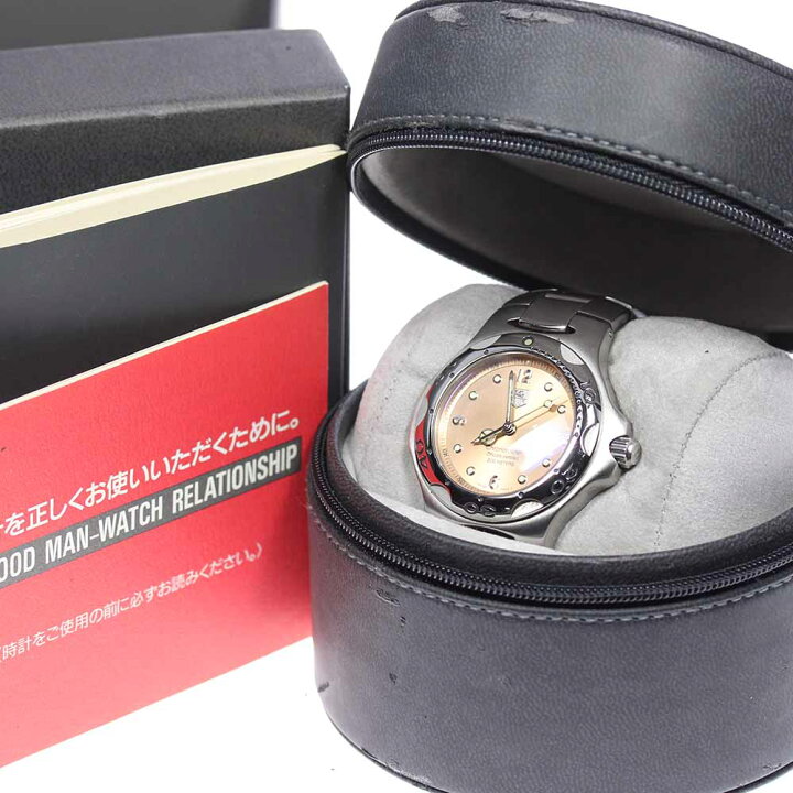 楽天市場】☆箱付き【TAG HEUER】タグホイヤー キリウム クロノ 