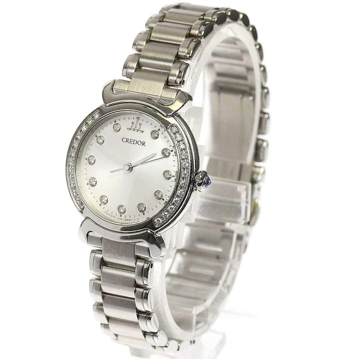 楽天市場】【SEIKO】セイコー クレドール 11Pダイヤ 4J81-0AZ0  