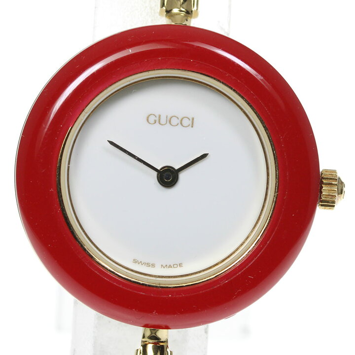 楽天市場】☆良品☆箱・保証書付き【GUCCI】グッチ チェンジベゼル 11 GUCCI クォーツ腕時計 チェンジベゼル 保証書付き