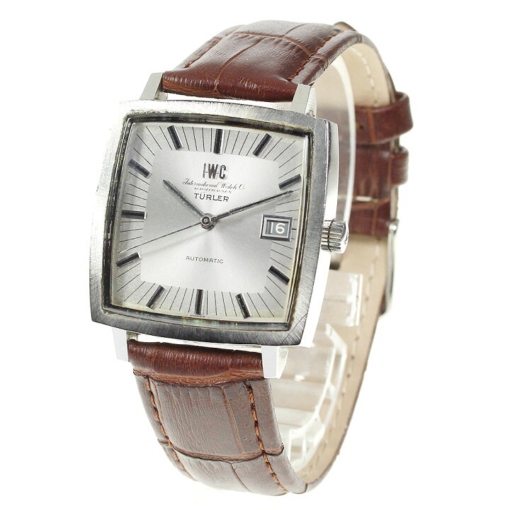 楽天市場】【IWC SCHAFFHAUSEN】IWC ヴィンテージ デイト スクエア 