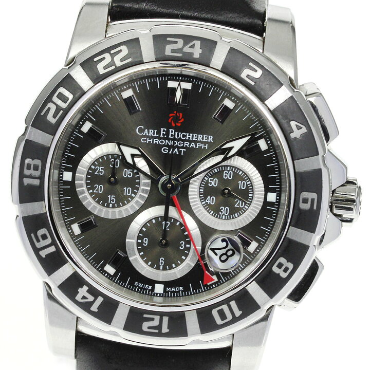 楽天市場】【CARL F.BUCHERER】カール F.ブヘラ パトラビ GMT クロノ 