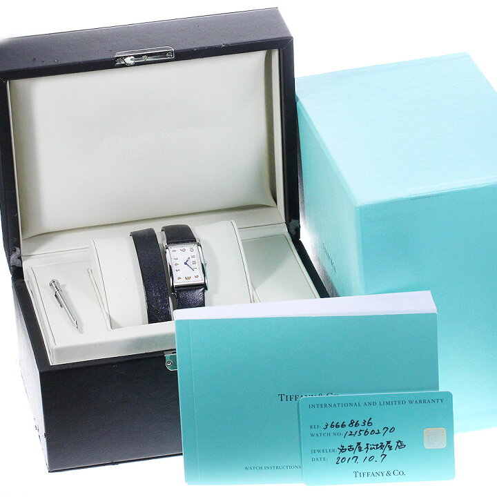 楽天市場】☆箱・保証書付き【TIFFANY&Co.】ティファニー イースト  