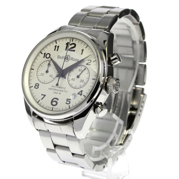 楽天市場】【Bell＆Ross】ベル＆ロス クロノグラフ 130-S 自動巻き  