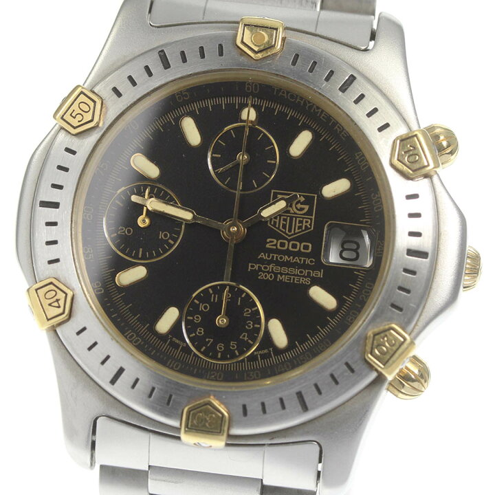 楽天市場】☆良品【TAG HEUER】タグホイヤー 2000シリーズ クロノ 