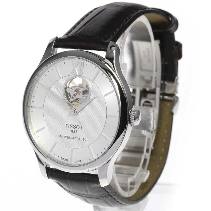 楽天市場】☆良品【TISSOT】ティソ トラディション オープンハート 