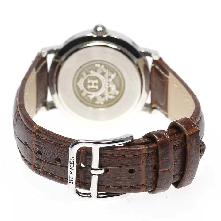 楽天市場】☆良品【HERMES】エルメス クリッパー デイト CL5.410 自動  