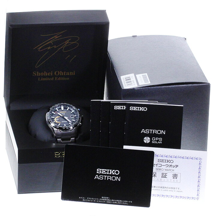 楽天市場】☆美品☆箱・保証書付き【SEIKO】セイコー アストロン 大谷 