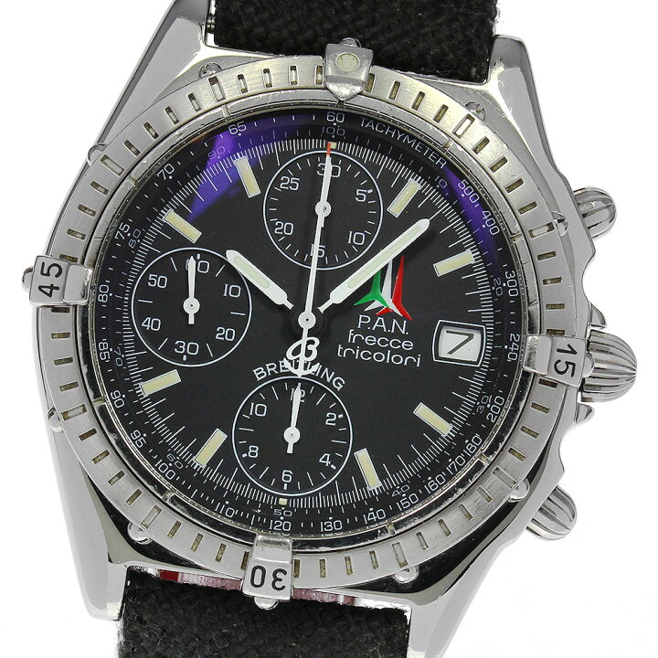 楽天市場】☆訳あり☆保証書付き【BREITLING】ブライトリング クロノ 
