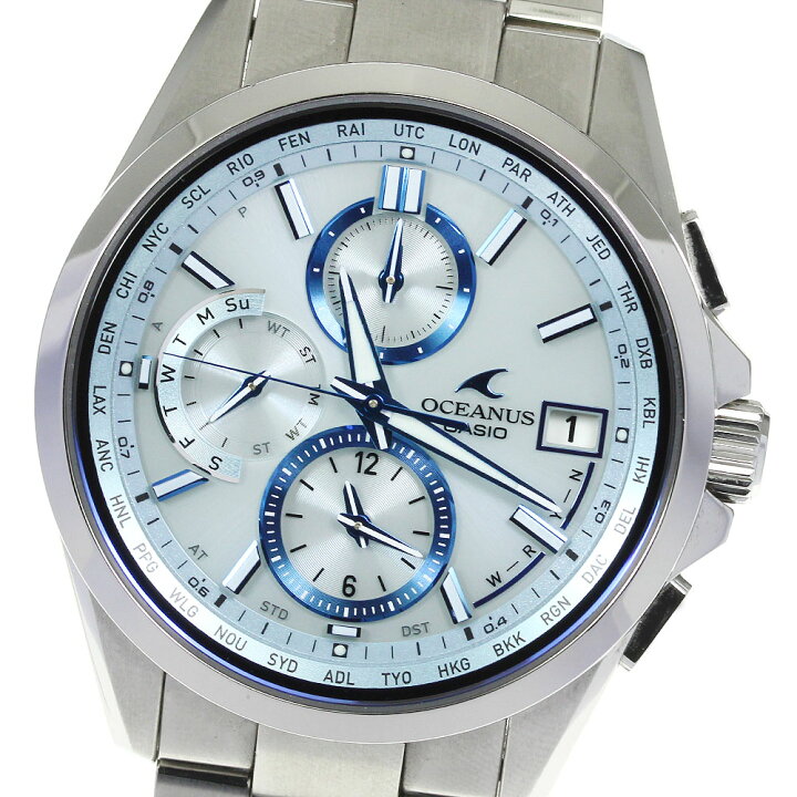 楽天市場】【CASIO】カシオ オシアナス クロノグラフ OCW-T2600-2AJF 