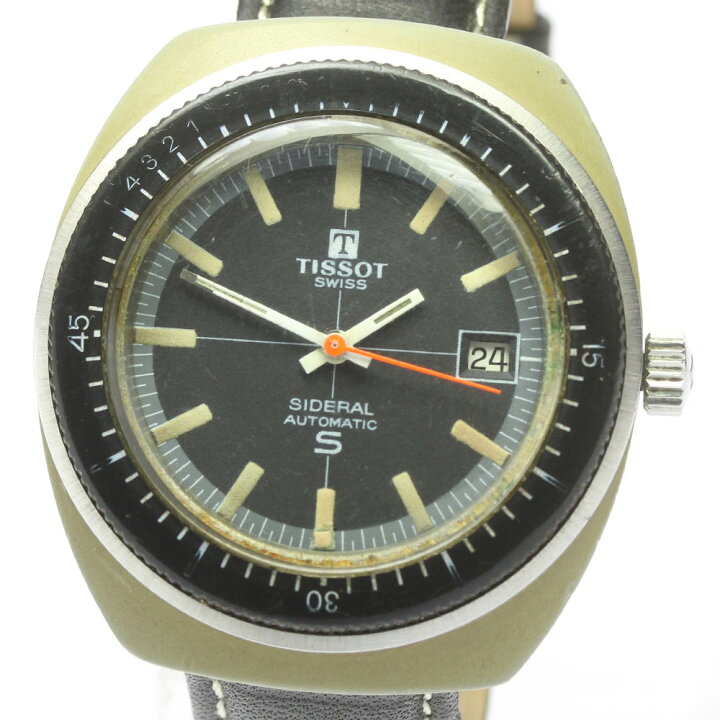 楽天市場】【TISSOT】ティソ シデラル デイト 自動巻き メンズ【中古  