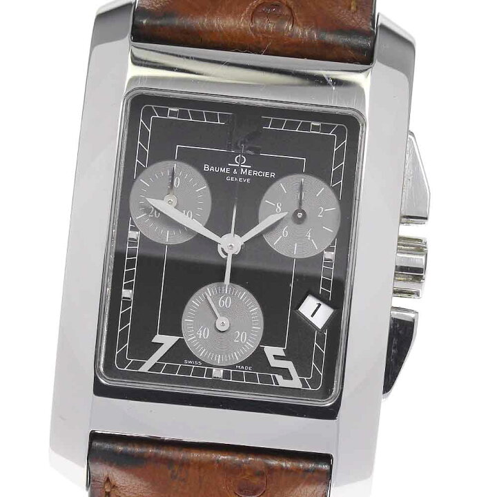 楽天市場】☆箱付き【Baume & Mercier】ボーム＆メルシェ ハンプトン 