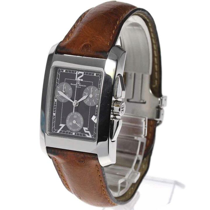 楽天市場】☆箱付き【Baume & Mercier】ボーム＆メルシェ ハンプトン 